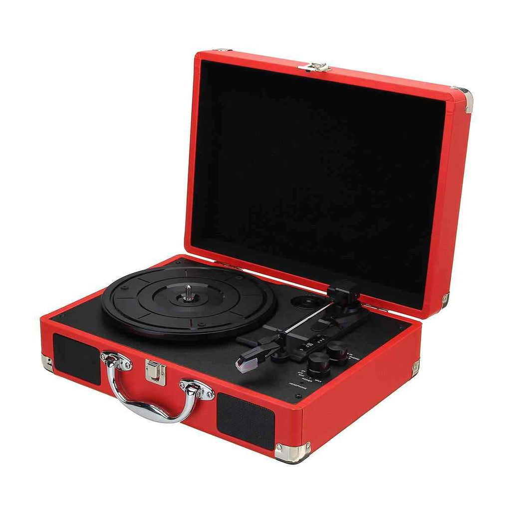 Vinyl Stereo Suitcase Built