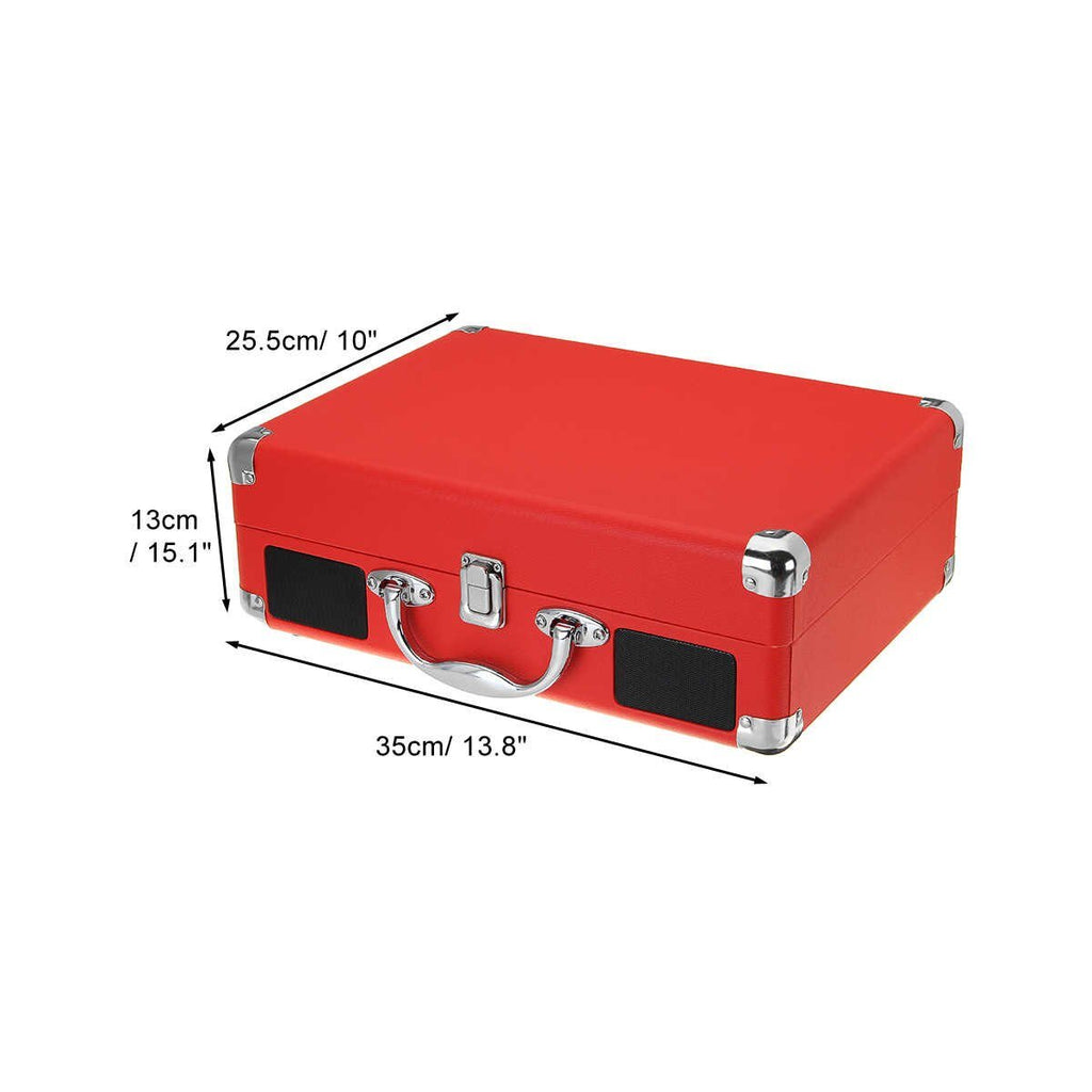Vinyl Stereo Suitcase Built